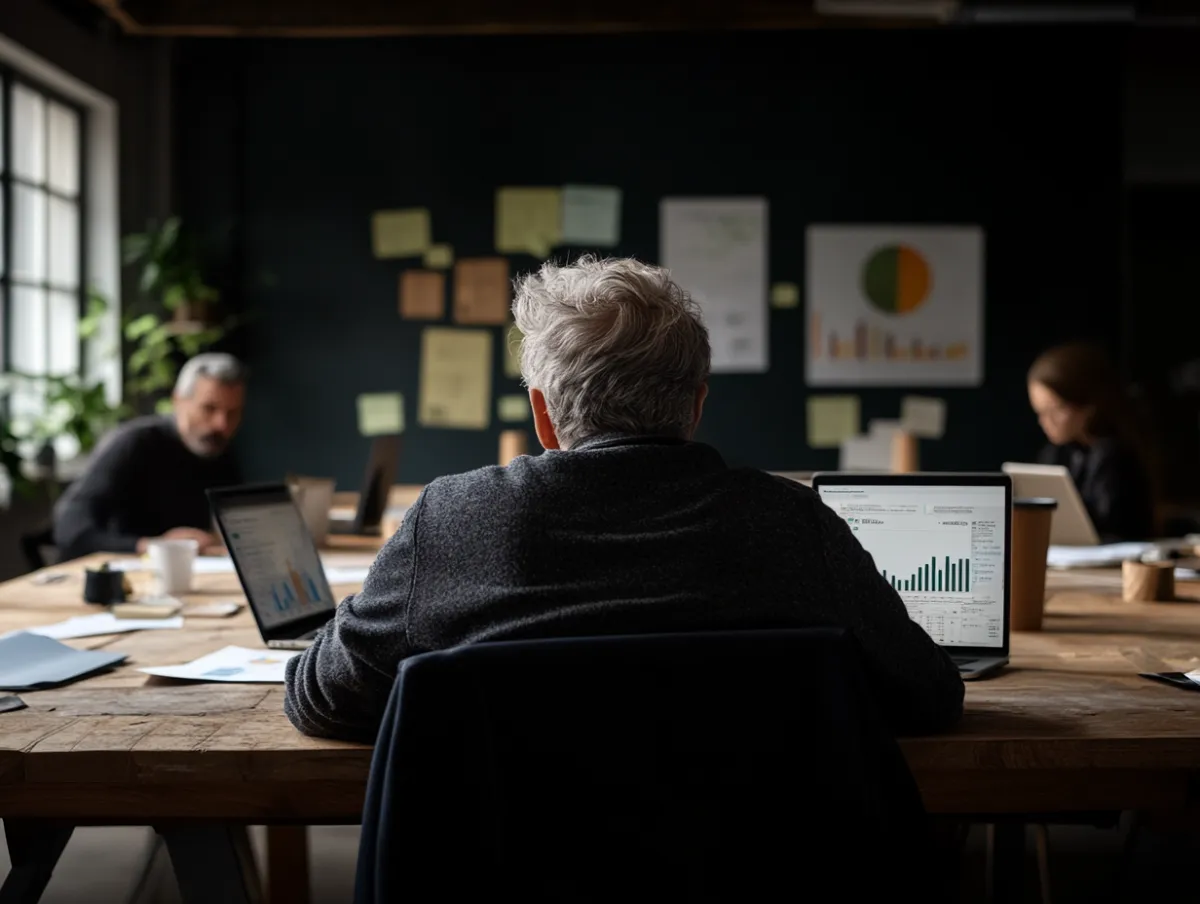 Reviewing financial documents together